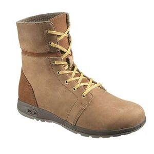 Chaco Natilly Brown Lace Up Boots